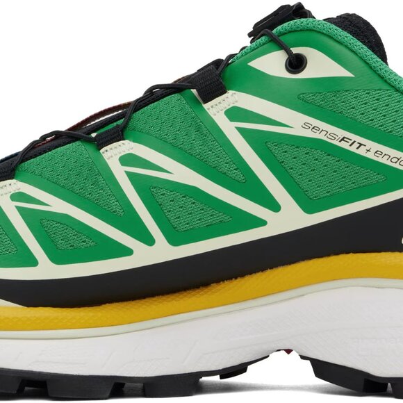 Salomon XT-6 Men's Bright Green Sulphur 475831 Hiking Trail Mens Size 13 NEW - Picture 12 of 15